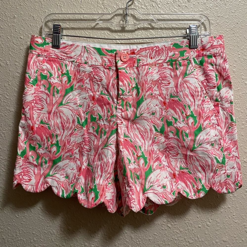 Lily Pulitzer Buttercup Scalloped Short